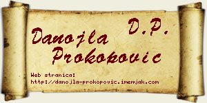 Danojla Prokopović vizit kartica